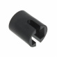AKTSC62K Switch Bezels / Switch Caps Tact cap - Round Black - 6 x 6mm