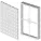BMIS-204-F EMI Gaskets, Sheets, Absorbers & Shielding BMIS-204 Frame 1.26" x 1.26"