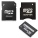 SANOXY-3X-MS-DUO-KIT MicroSD zu Mini