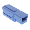 1381 1-poliger Flachsteckverbinder für Stromversorgungsgehäuse, geschlechtsneutral, blau