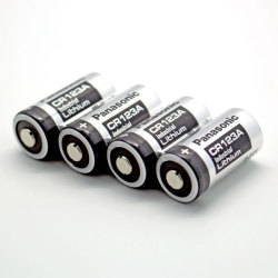 Lithium battery CR123 vs CR123a