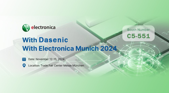 Dasenic general manager personally led a team to participate in the Munich International Electronic Components Exhibition in Germany