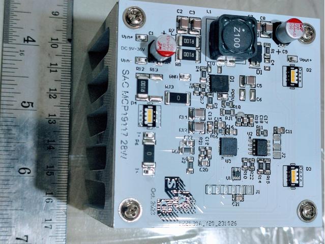 Based on MICROCHIP MCP19117 28W LED lighting solution