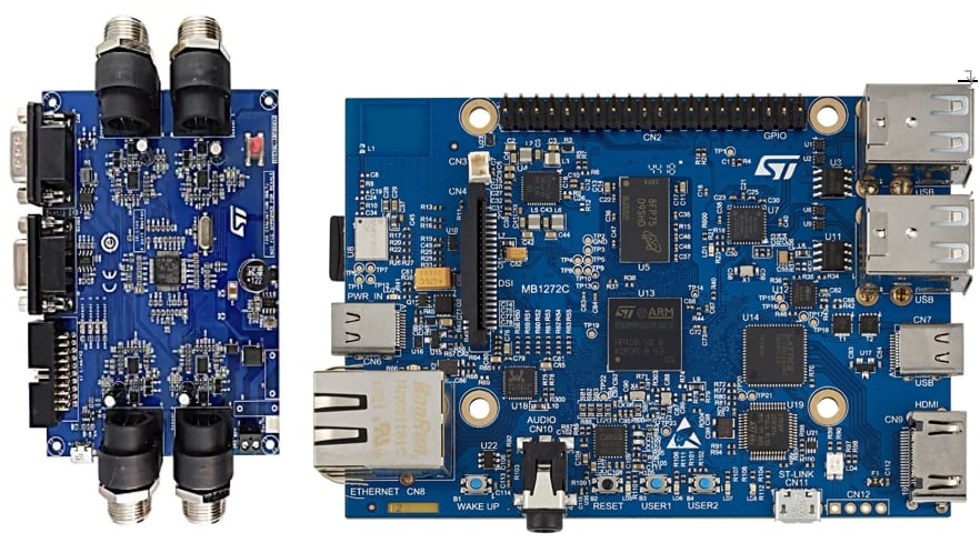 Edge processing solution for industrial condition monitoring based on STM32MP157A MPU cloud connectivity